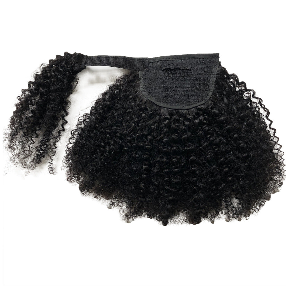 Ponytail kinky curly afro