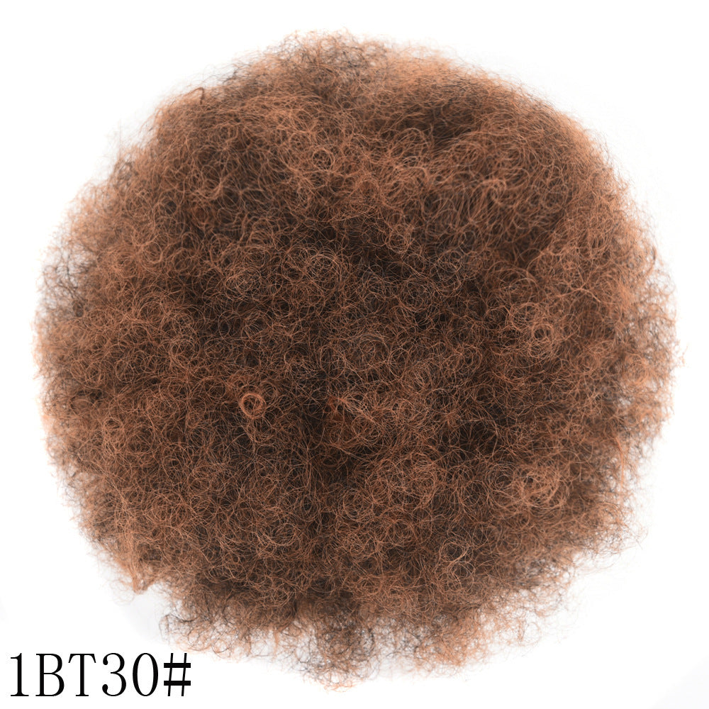 Postiche cheveux crépus semi synthétique