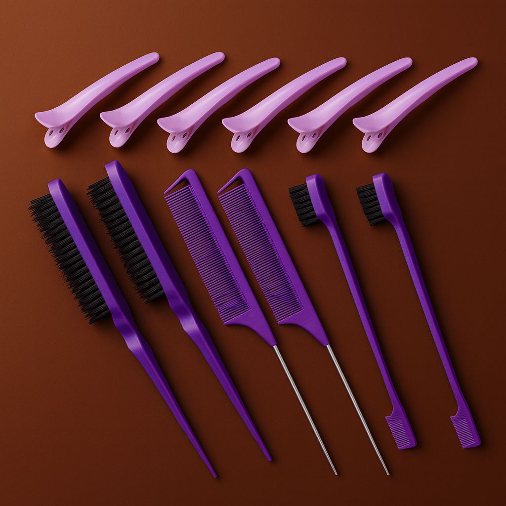 Ensemble de 12 pièces - chignon queue de cheval rapide