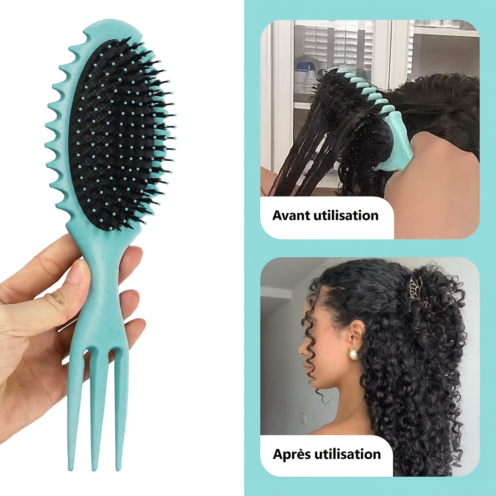 Brosse Spécial curly - Définiton des boucles