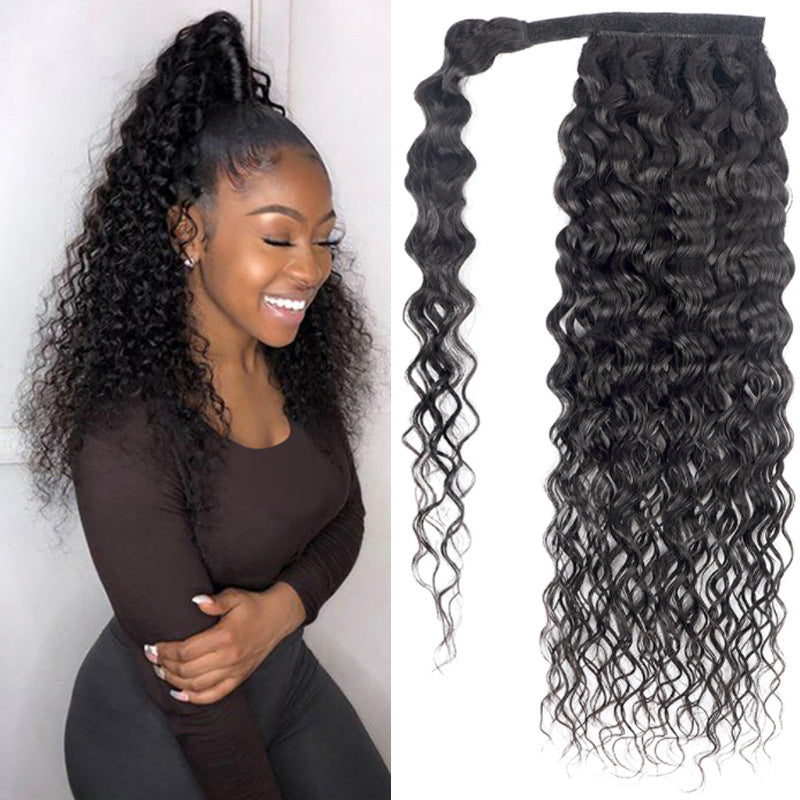 Ponytail Body Wave - Deep wave - Kinky Curly - Water wave