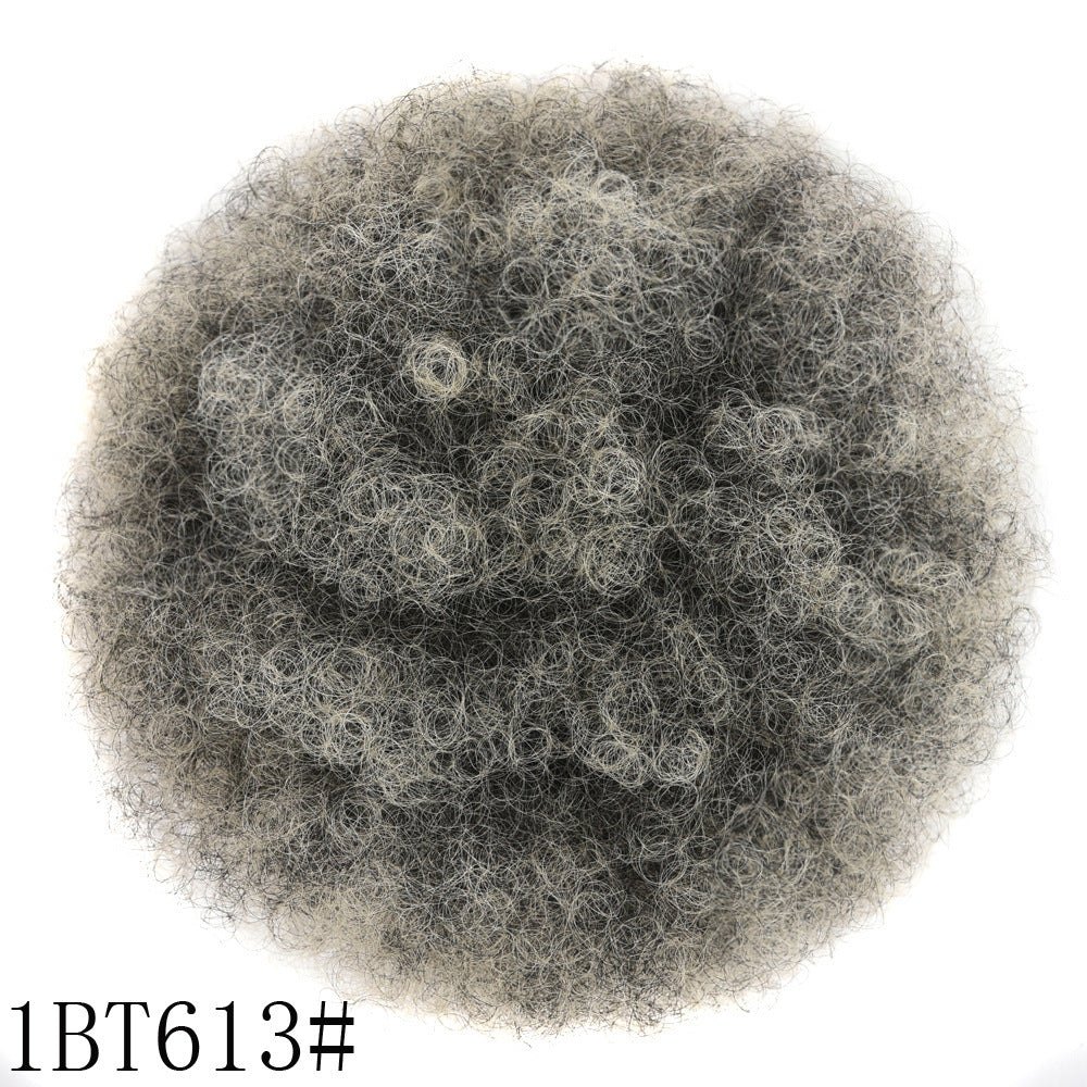 Postiche cheveux crépus semi synthétique
